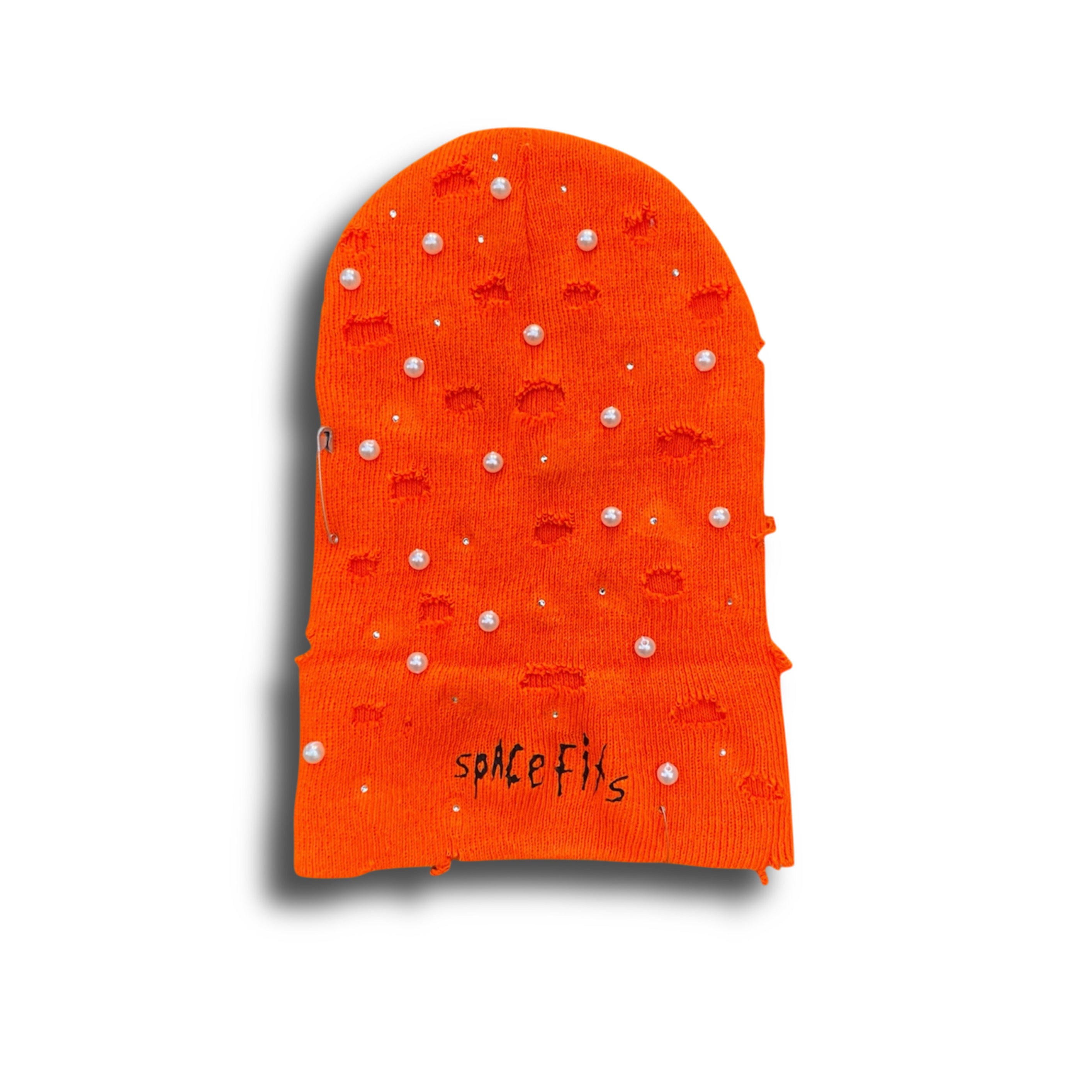 ORANGE ROCKSTAR BEANIE