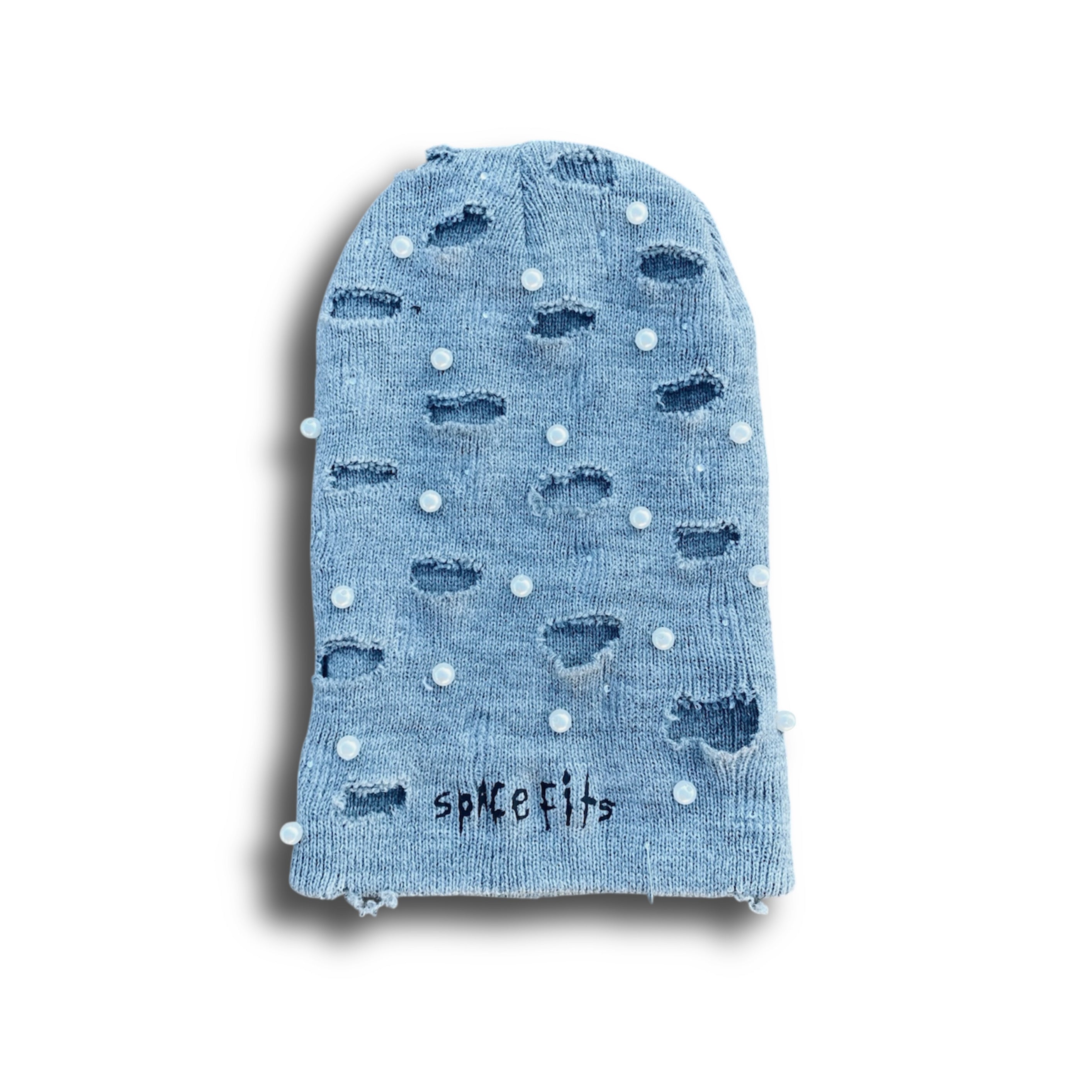 GREY ROCKSTAR BEANIE