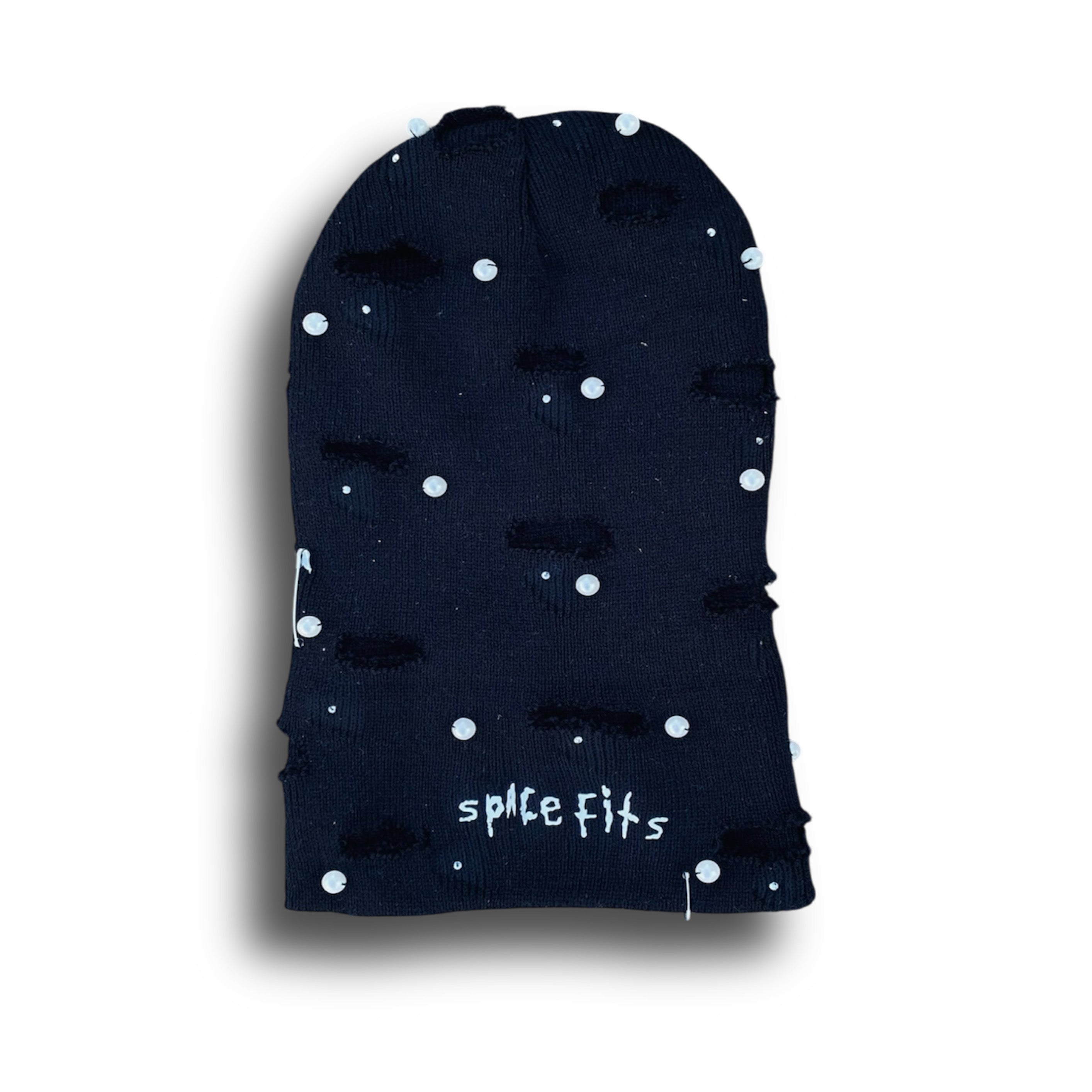 BLACK ROCKSTAR BEANIE