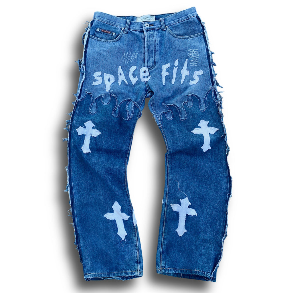 FLAMES PSYCHEDELIC JEAN + 4 Mr BULLY TOUR TICKETS