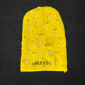 YELLOW ROCKSTAR BEANIE