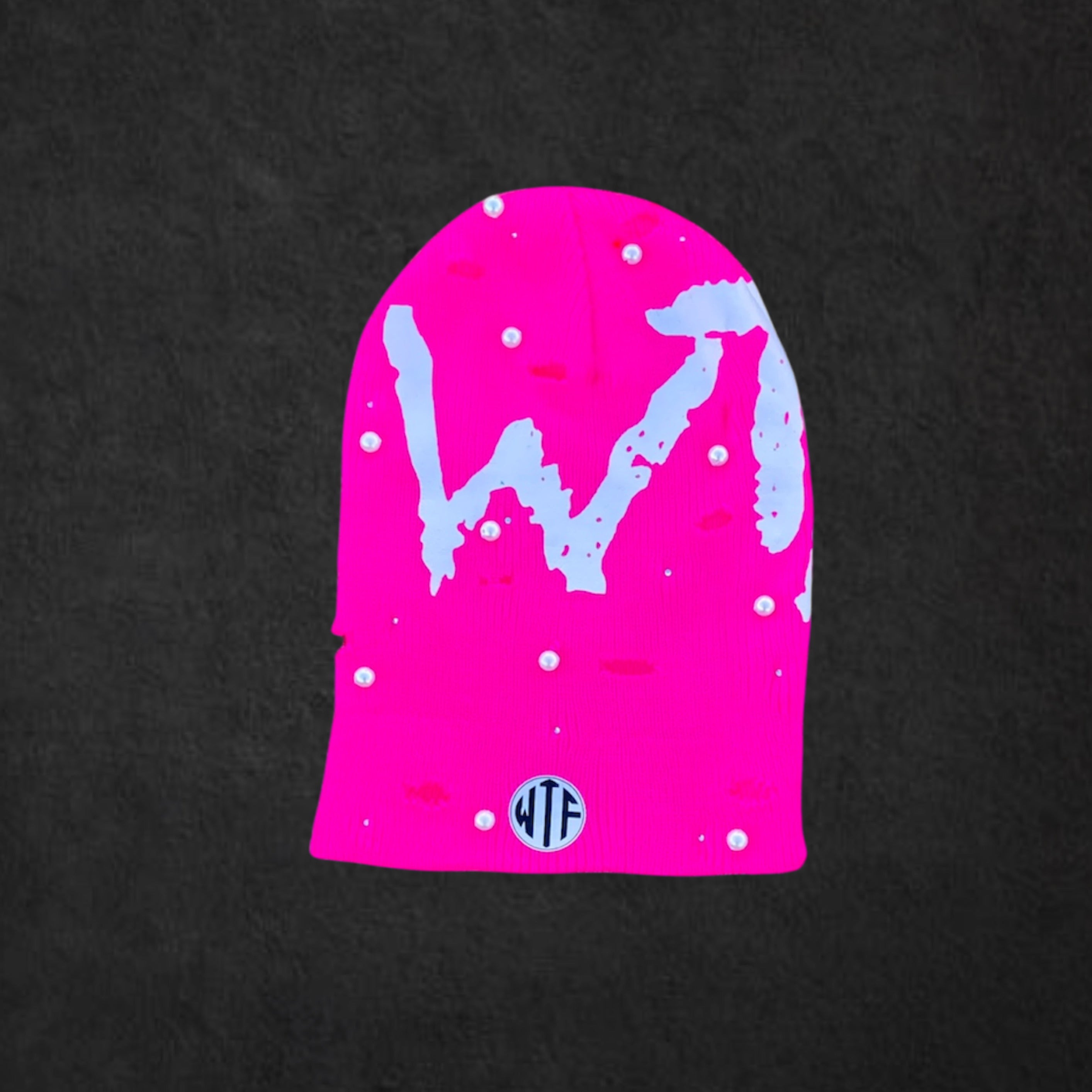 PINK SPACE FITS X WTF ROCKSTAR BEANIE
