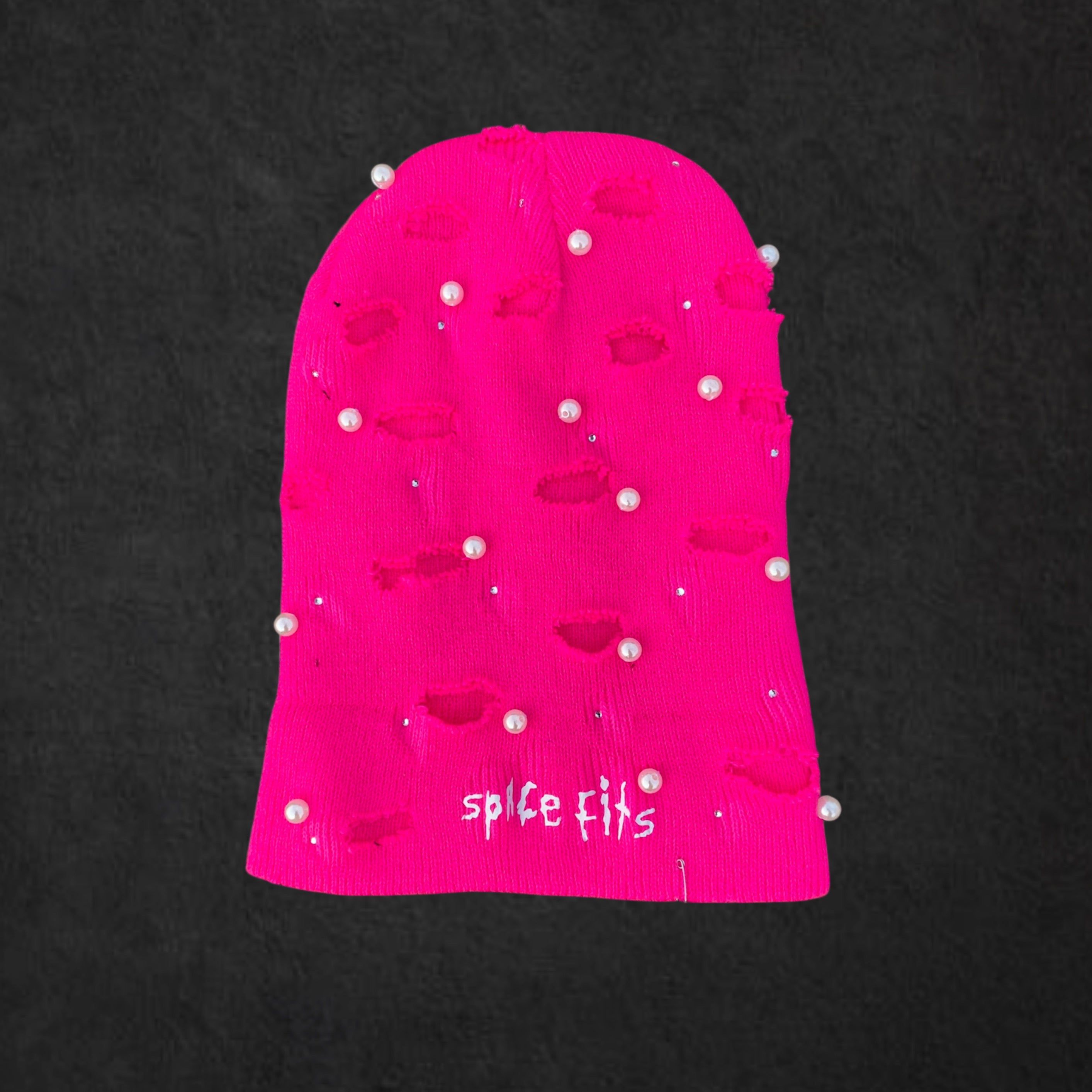 PINK ROCKSTAR BEANIE