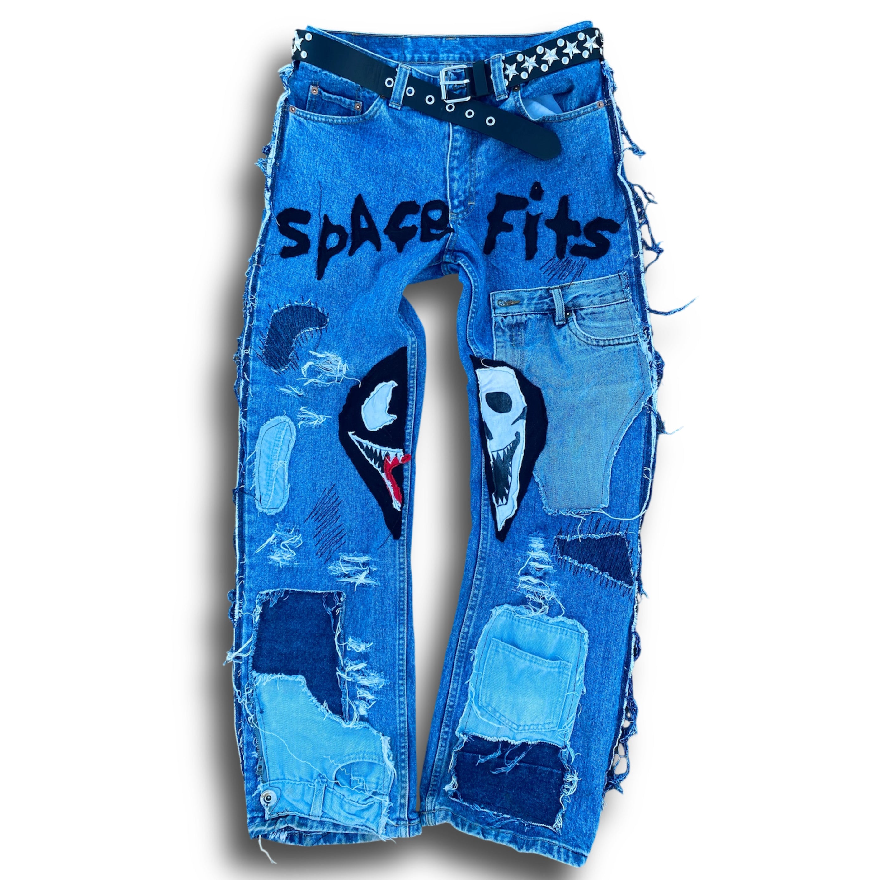 VENOM PSYCHEDELIC JEAN + BELT