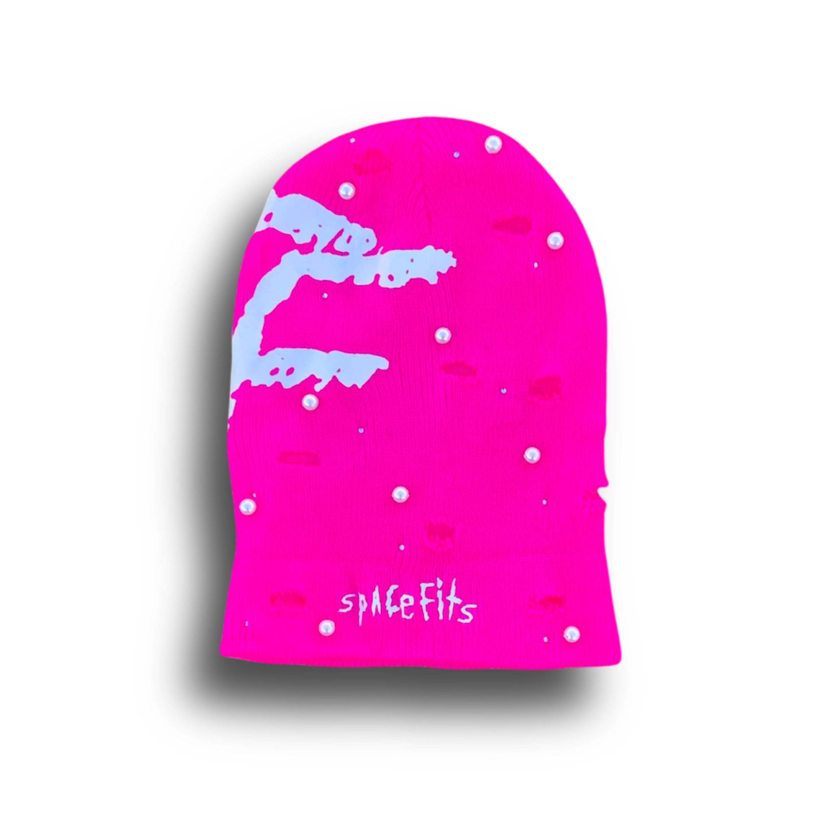 PINK WTF X SPACE FITS ROCKSTAR BEANIE