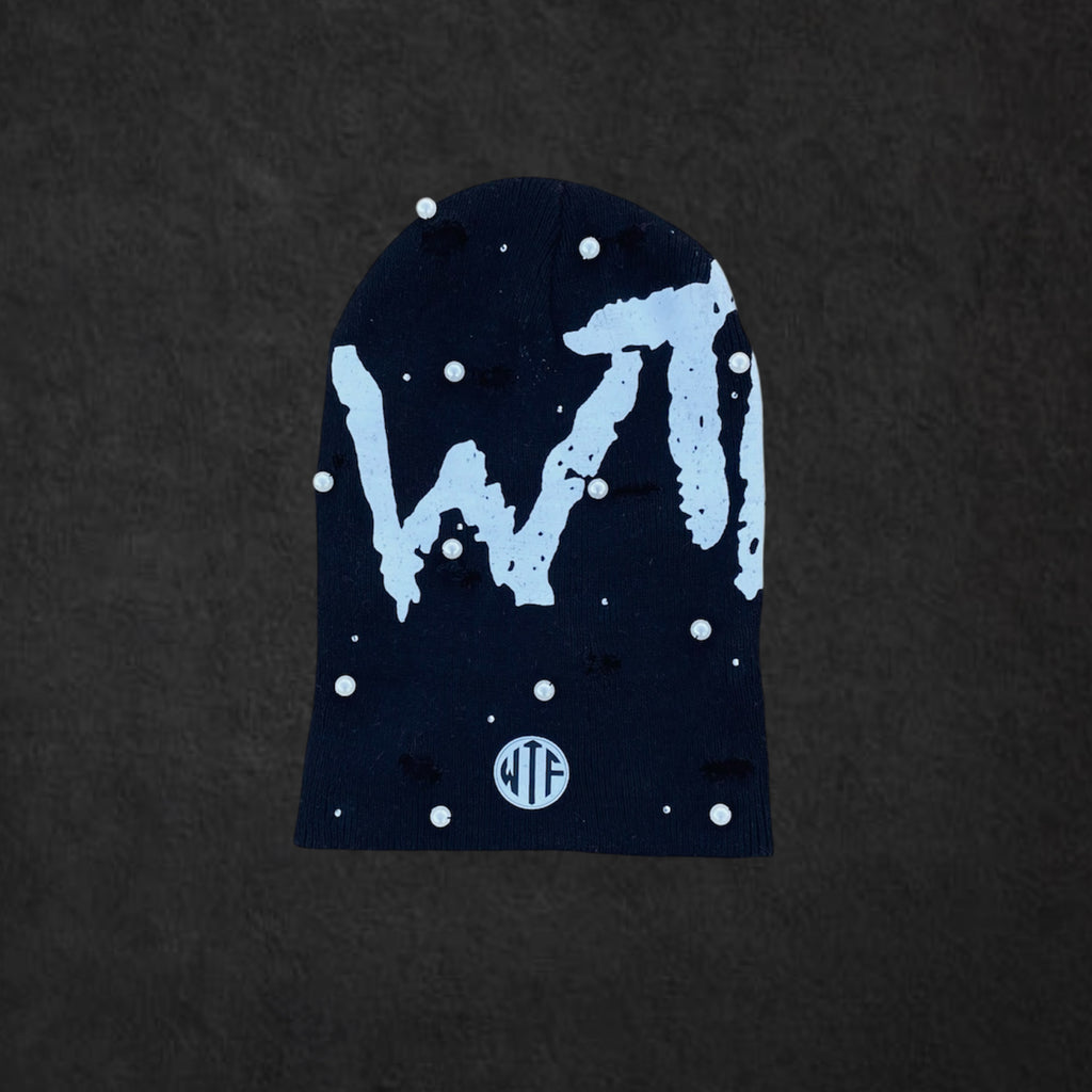 BLACK SPACE FITS X WTF ROCKSTAR BEANIE