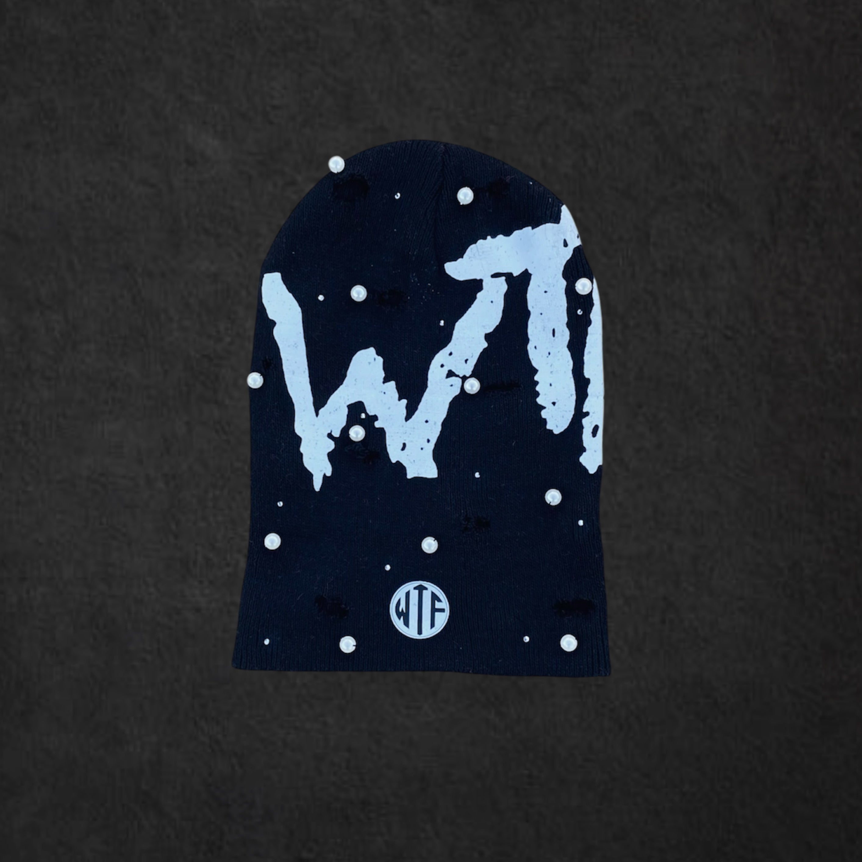 BLACK SPACE FITS X WTF ROCKSTAR BEANIE