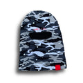 SNOW WHITE CAMO SKI MASK