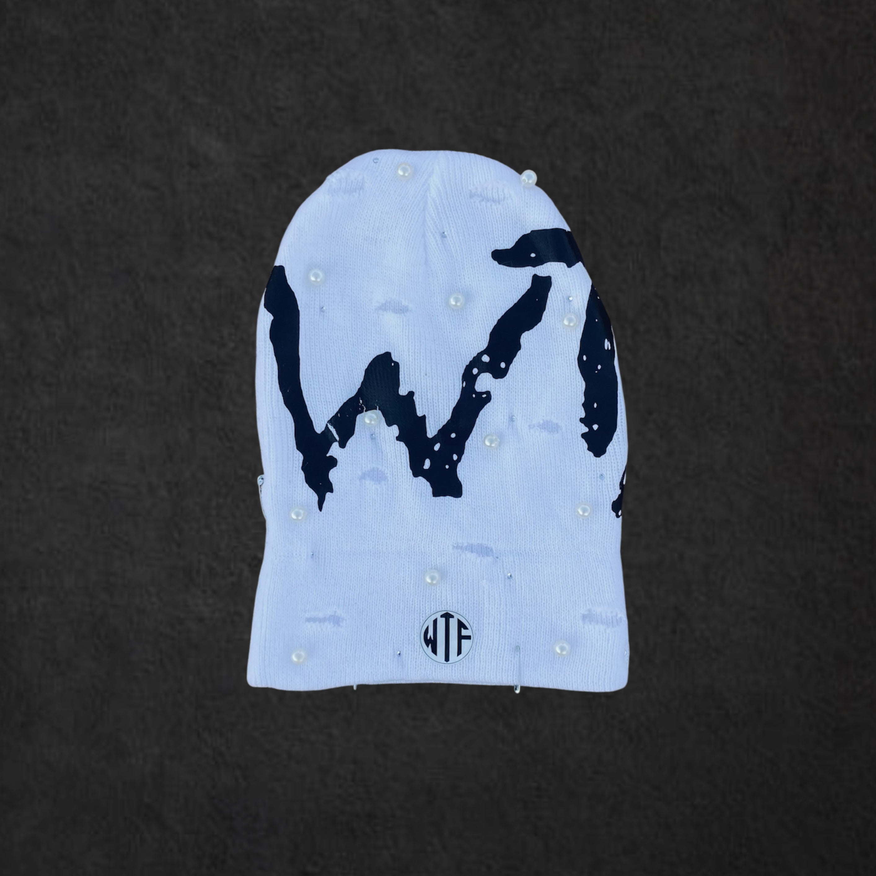 WHITE SPACE FITS X WTF ROCKSTAR BEANIE