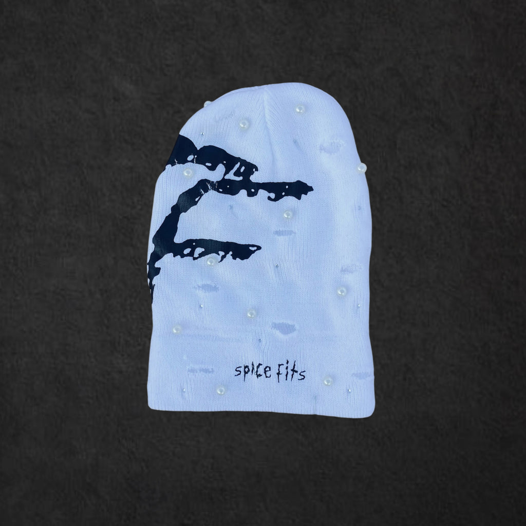 WHITE SPACE FITS X WTF ROCKSTAR BEANIE