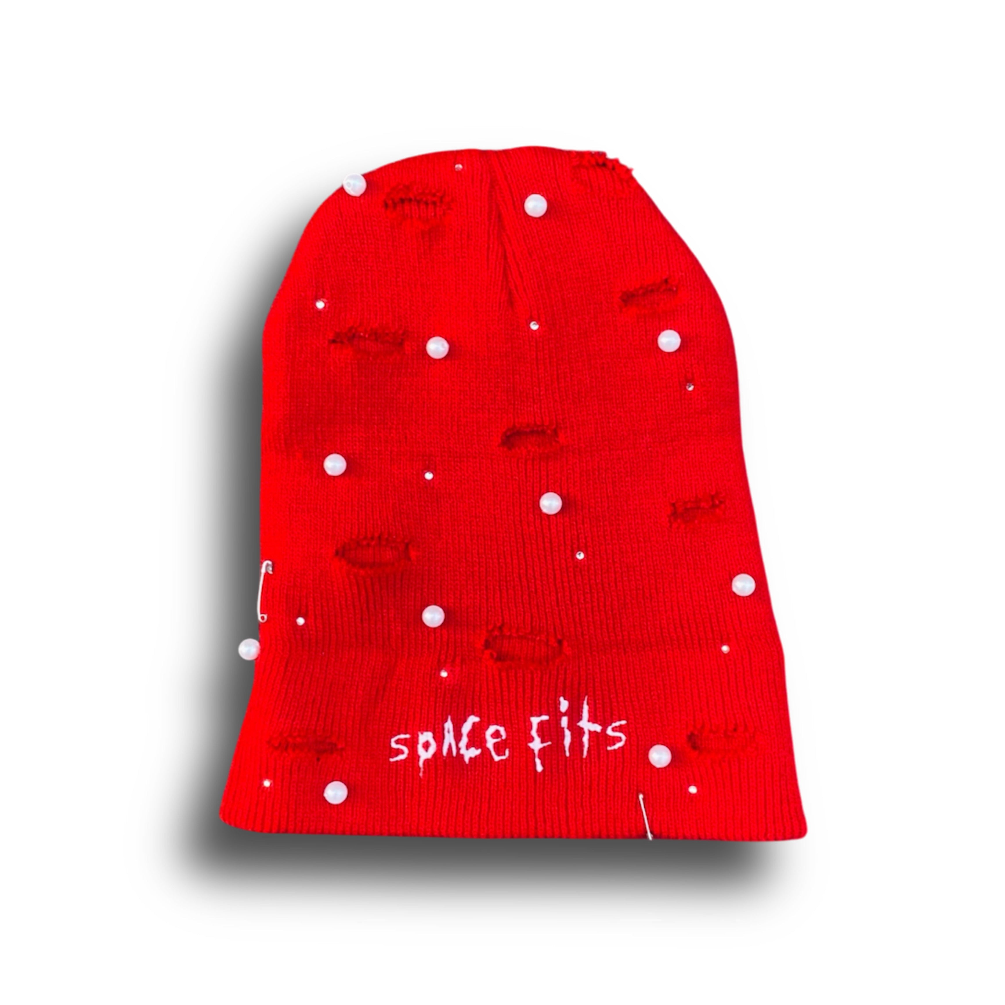 RED ROCKSTAR BEANIE