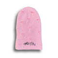 DUSTY PINK ROCKSTAR BEANIE