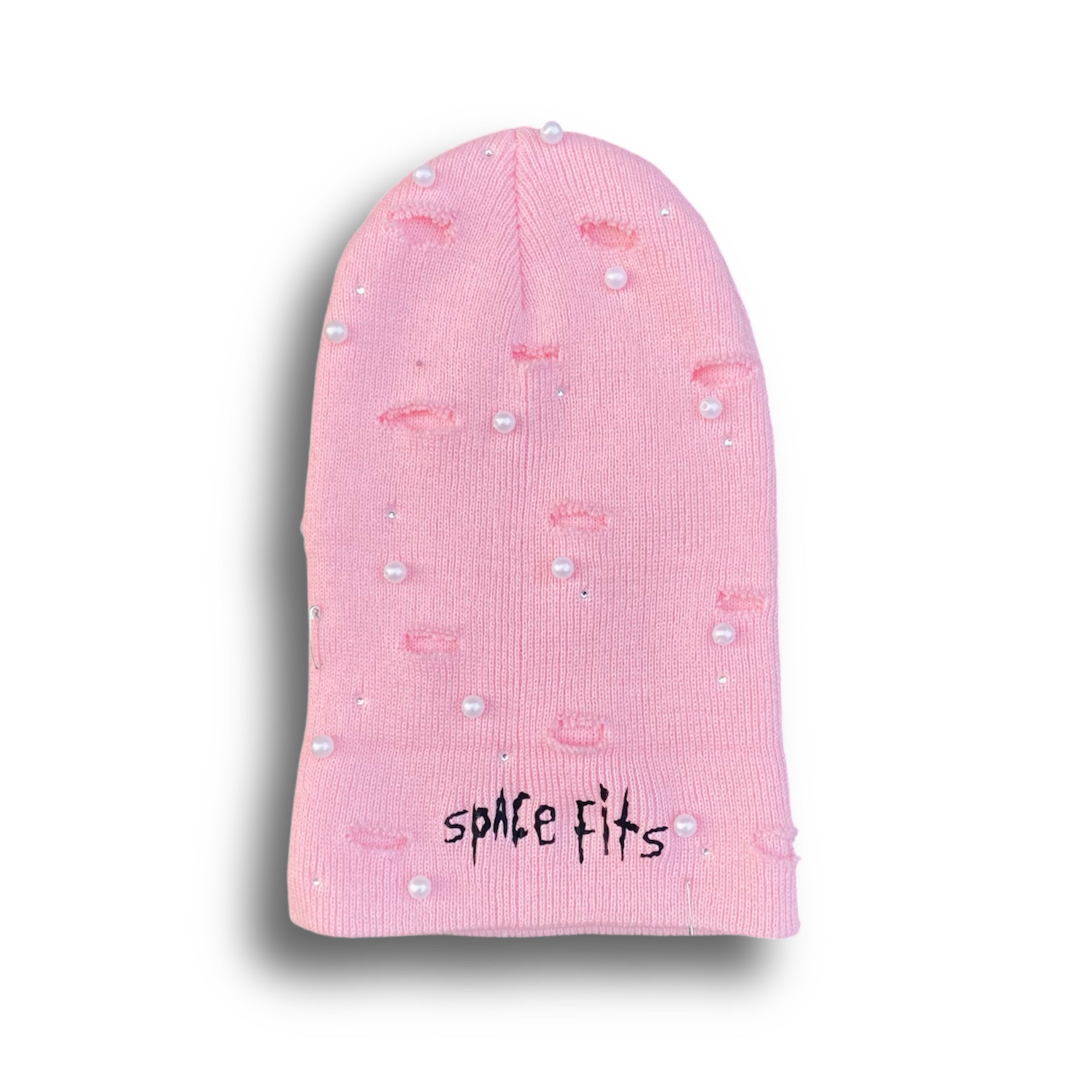 DUSTY PINK ROCKSTAR BEANIE