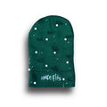 DARK GREEN ROCKSTAR BEANIE