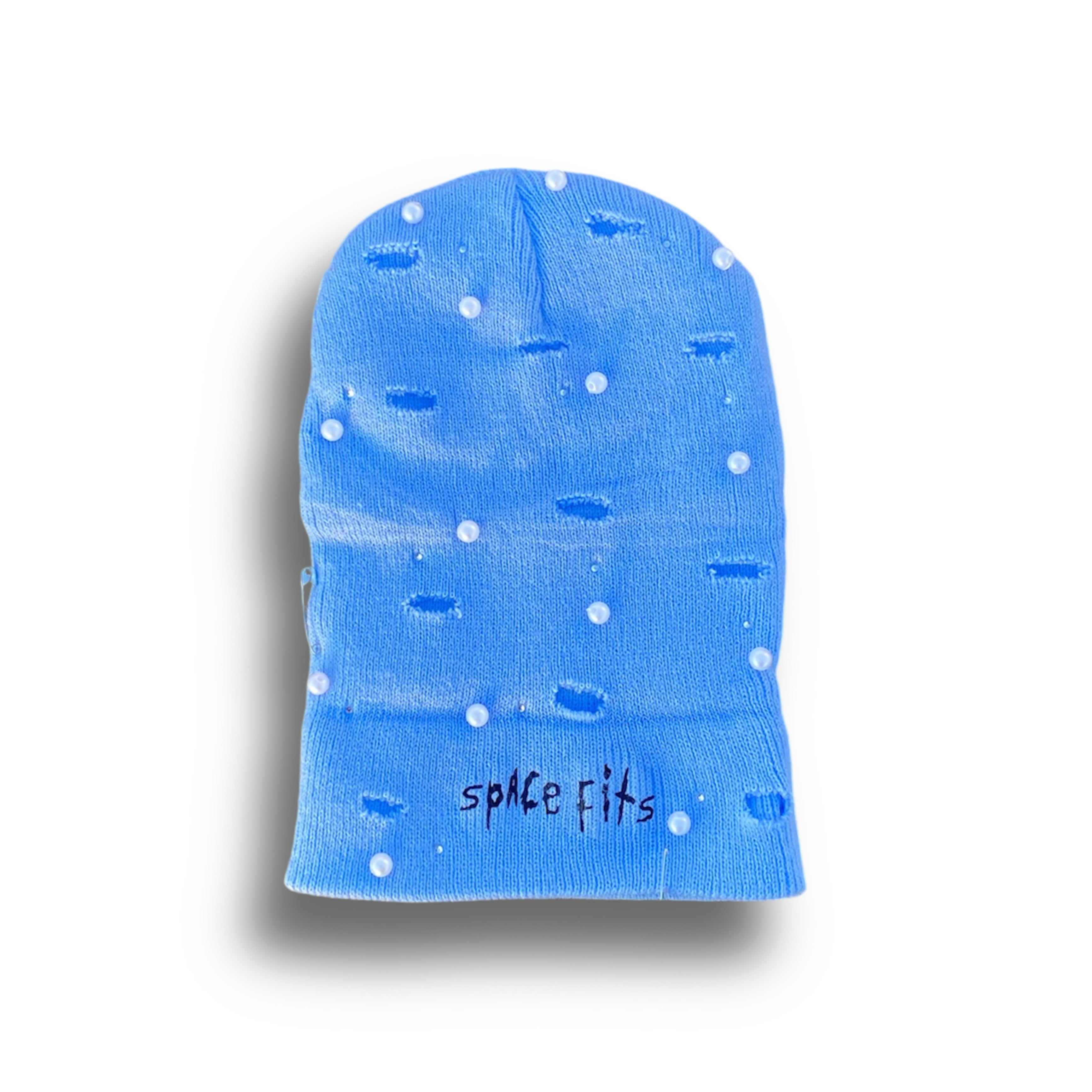 POWDER BLUE ROCKSTAR BEANIE