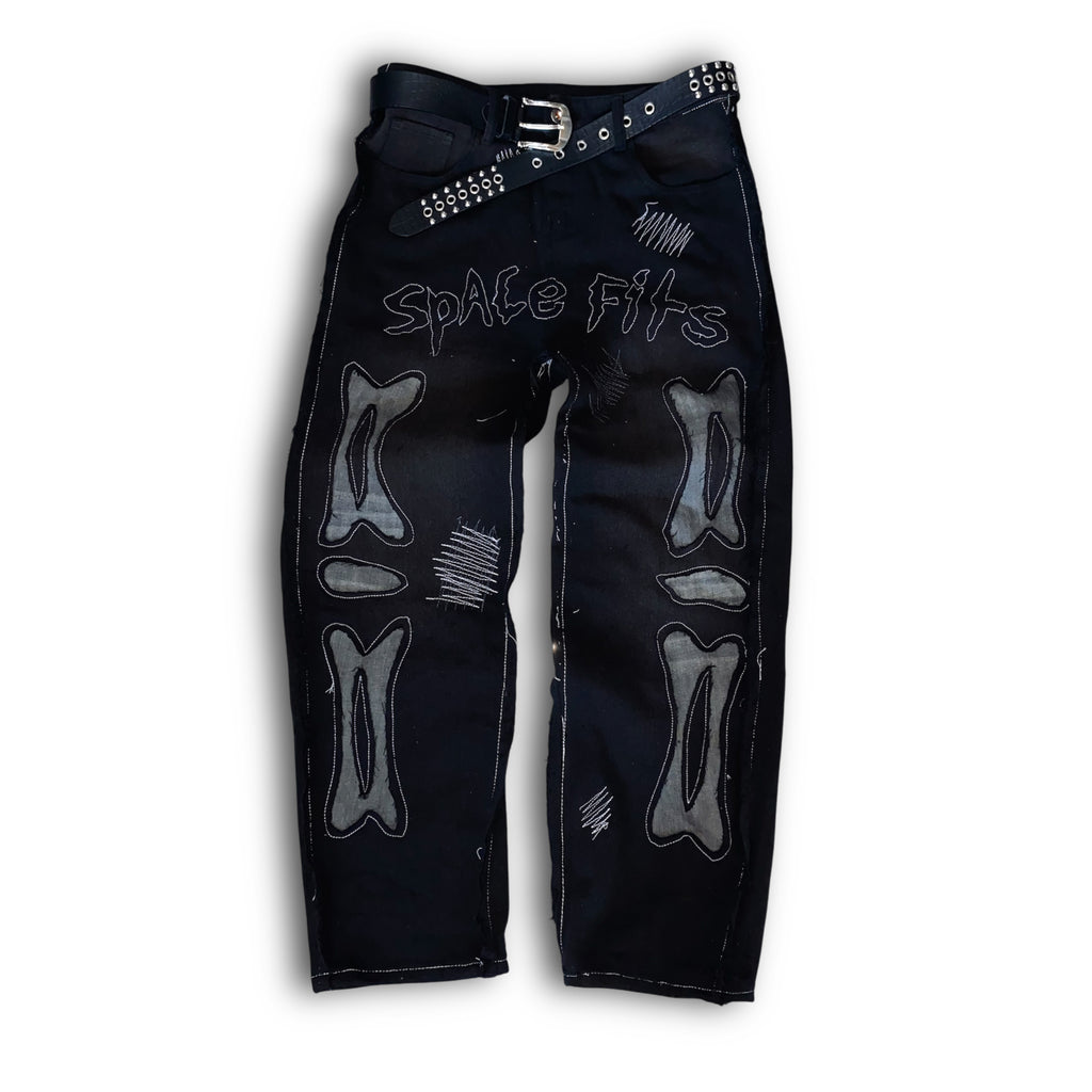 BLK BONES PSYCHEDELIC JEAN