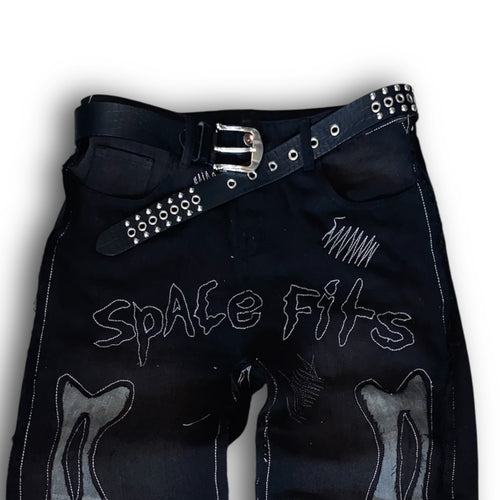 BLK BONES PSYCHEDELIC JEAN